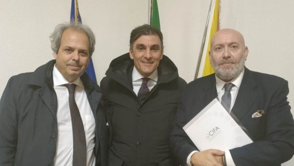 Da sinistra: Fabio Virdi, Edy Tamajo, Gaspare Ingargiola
